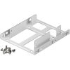 GOOBAY διπλό tray μετατροπής από 3.5" σε 2.5" 95875, ασημί