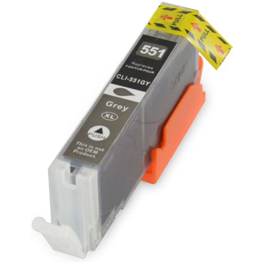 Συμβατό InkJet για Canon CLI-551, 12ml, Gray