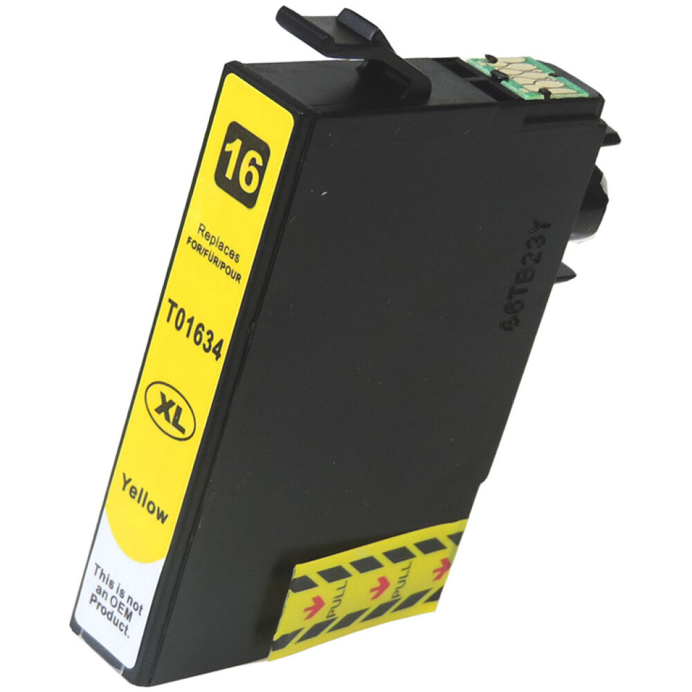 Συμβατό Inkjet για Epson, T1634, 11.6ml, Yellow