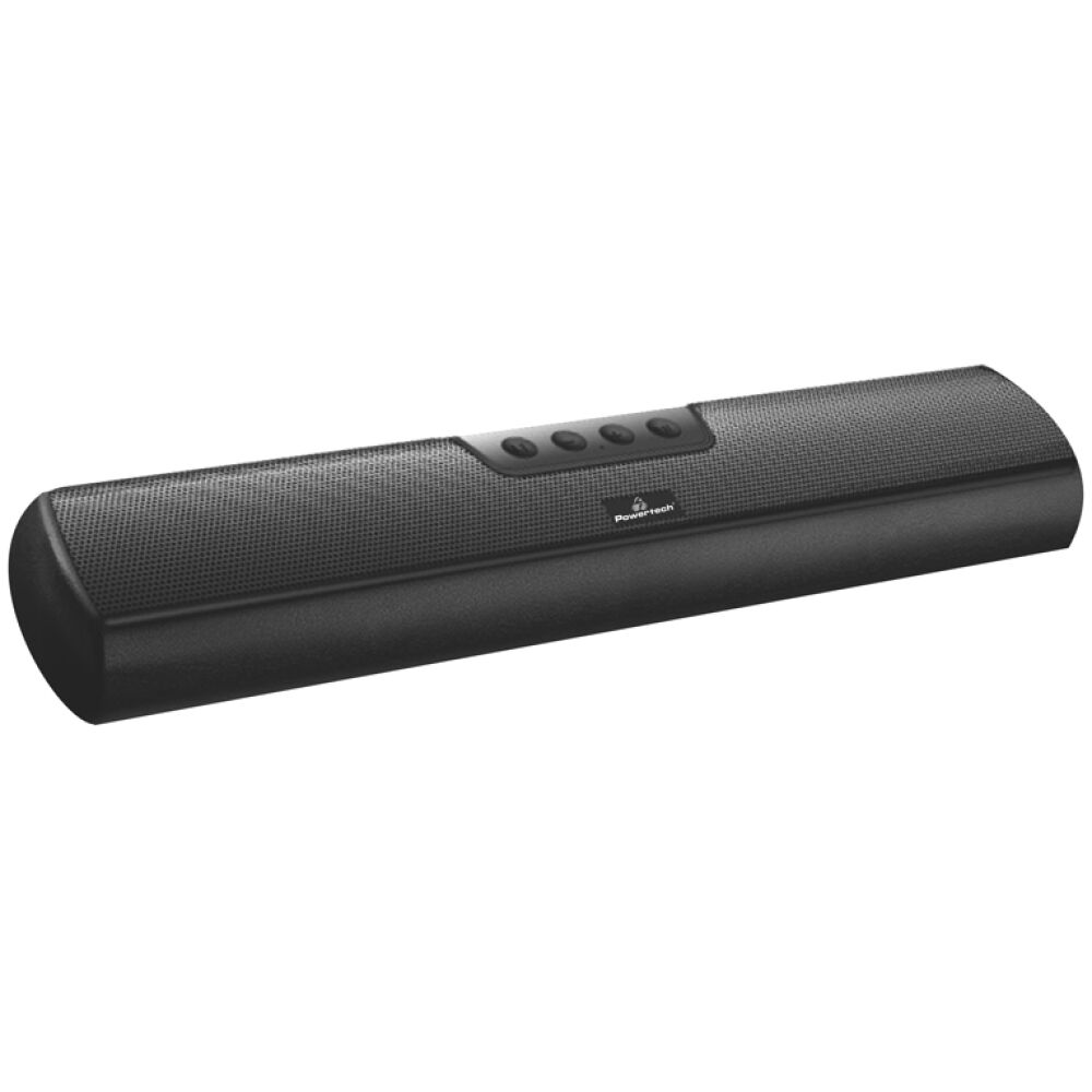 POWERTECH soundbar PT-989, 2x 10W RMS, TWS, BT/AUX/SD/USB, μαύρο