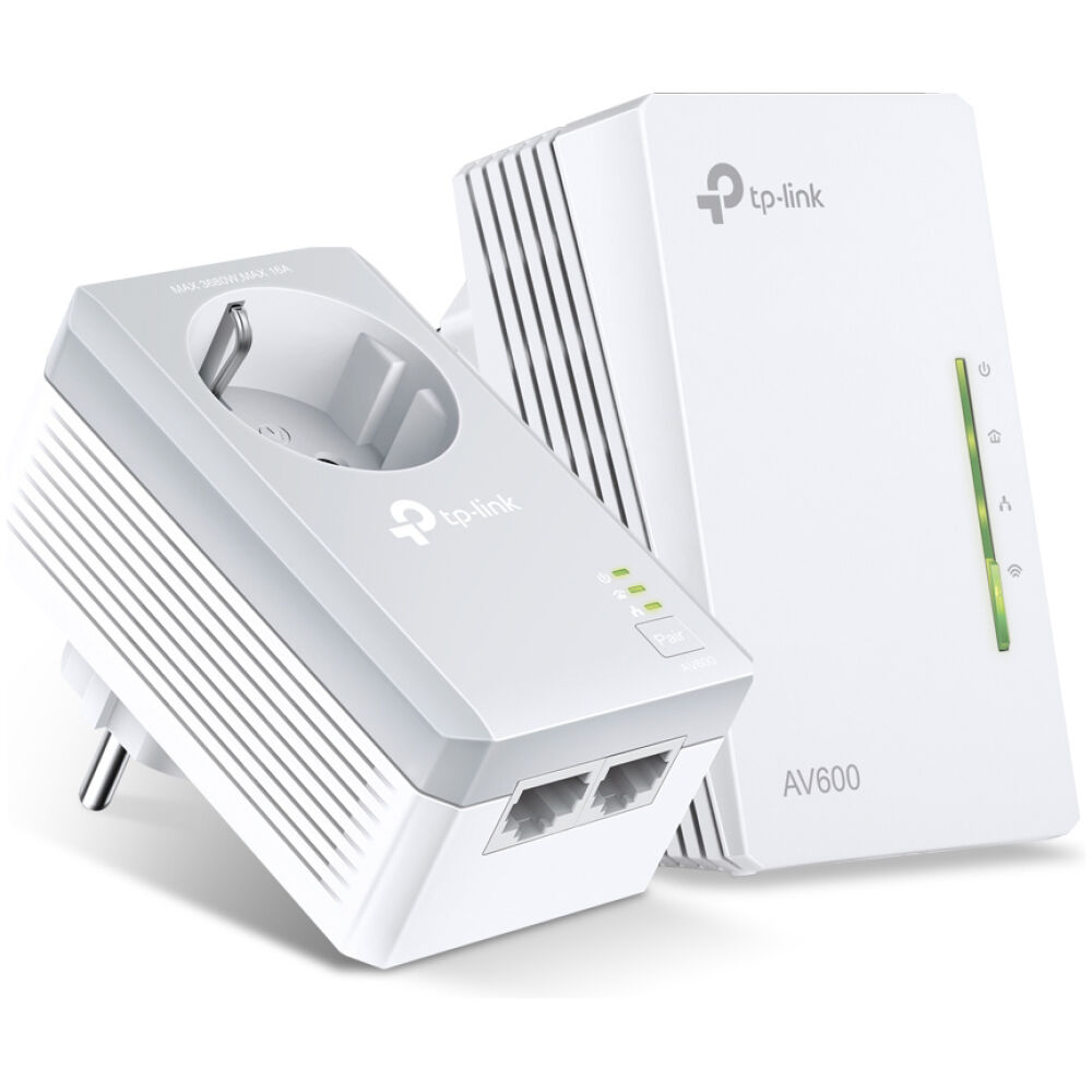 TP-LINK Powerline Wi-Fi Kit TL-WPA4226-KIT, AV600 600Mbps