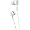 USAMS earphones με μικρόφωνο EP-12, 10mm, 3.5mm, 1.2m, λευκά