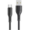 USAMS καλώδιο USB-C σε USB SJ501, 2A, 1m, μαύρο