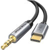 CABLETIME καλώδιο USB Type-C σε 3.5mm C160, 1.8m, γκρι