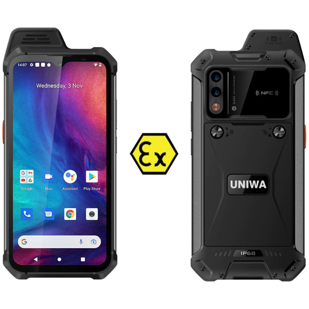 UNIWA W888 EXPLOSION PROOF RUGGED 4gb 64gb Waterproof 6.3