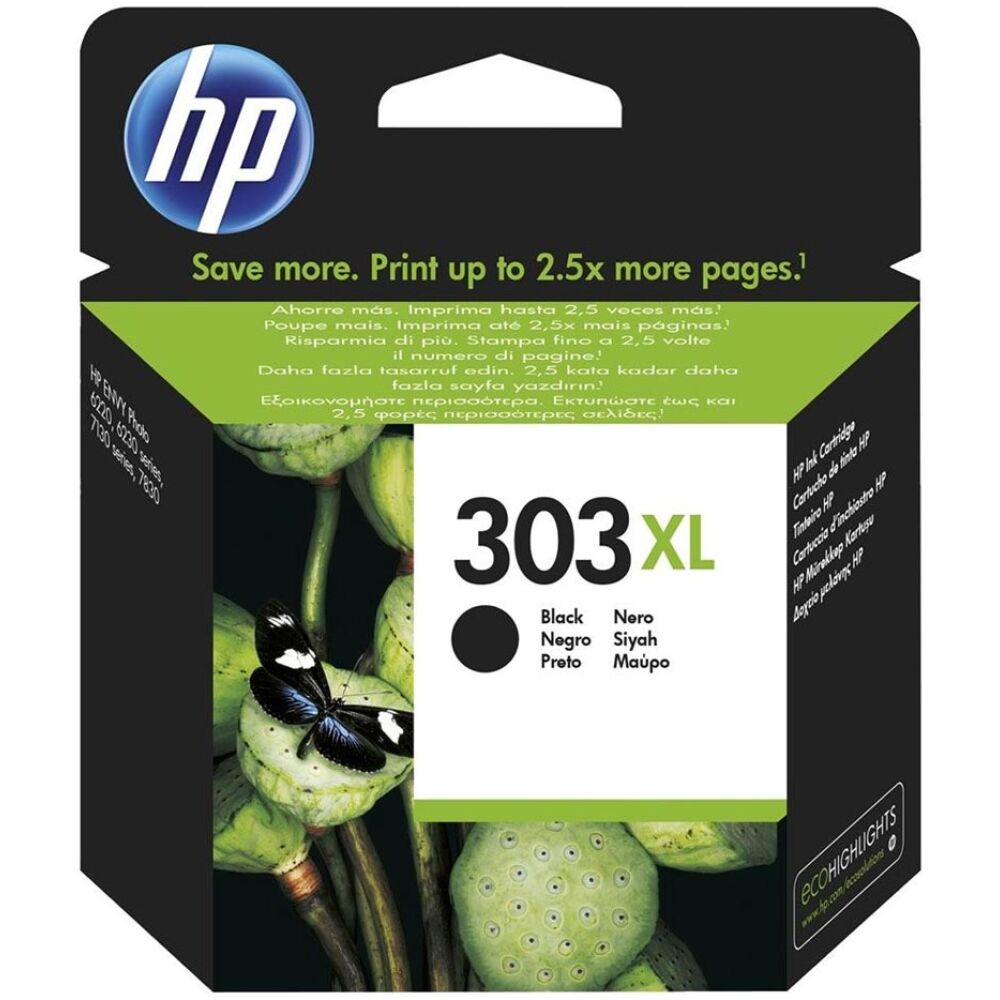 HP Μελάνι Inkjet No 303XL Black (T6N04AE) (HPT6N04AE)