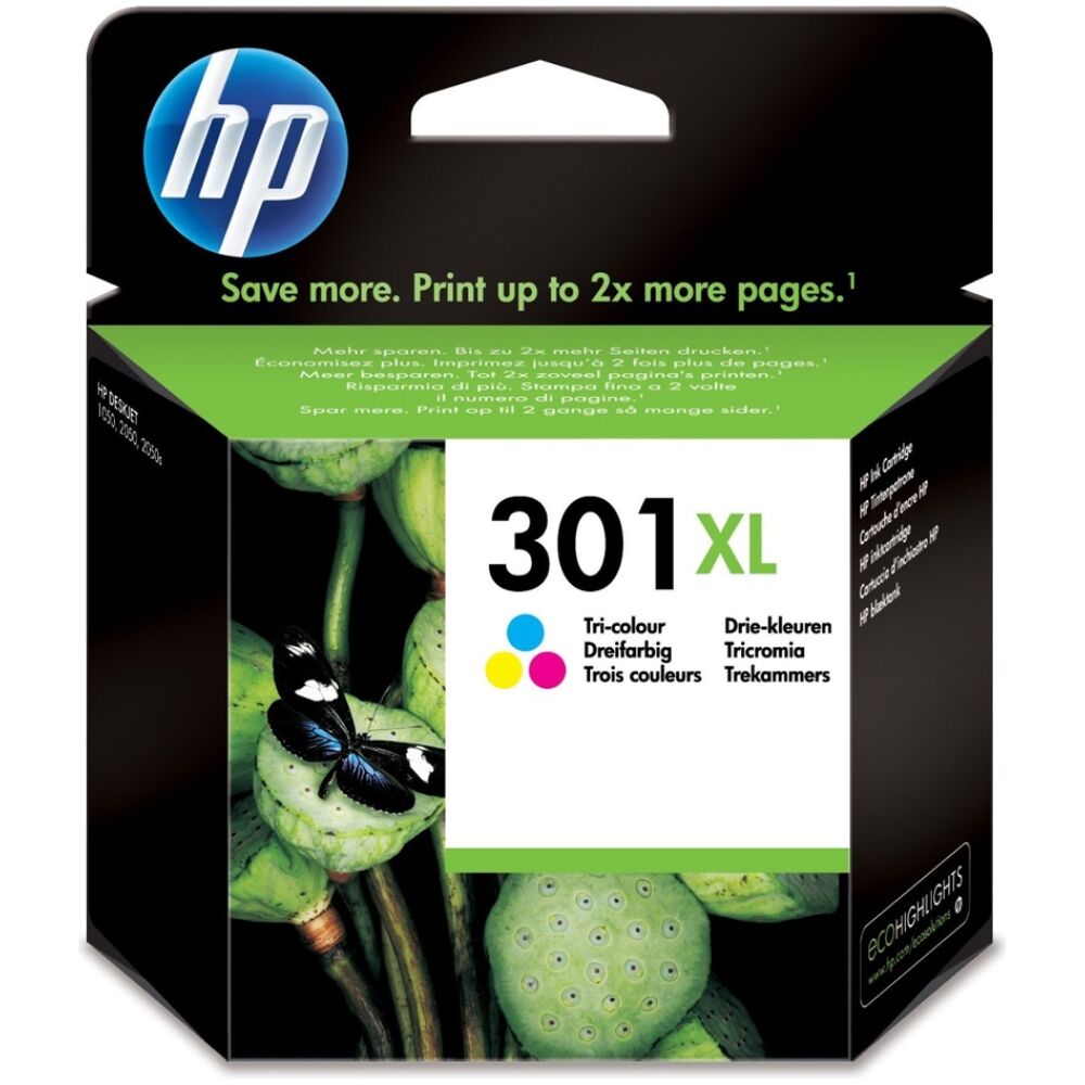 HP Μελάνι Inkjet No.301XL Colour (CH564EE) (HPCH564EE)