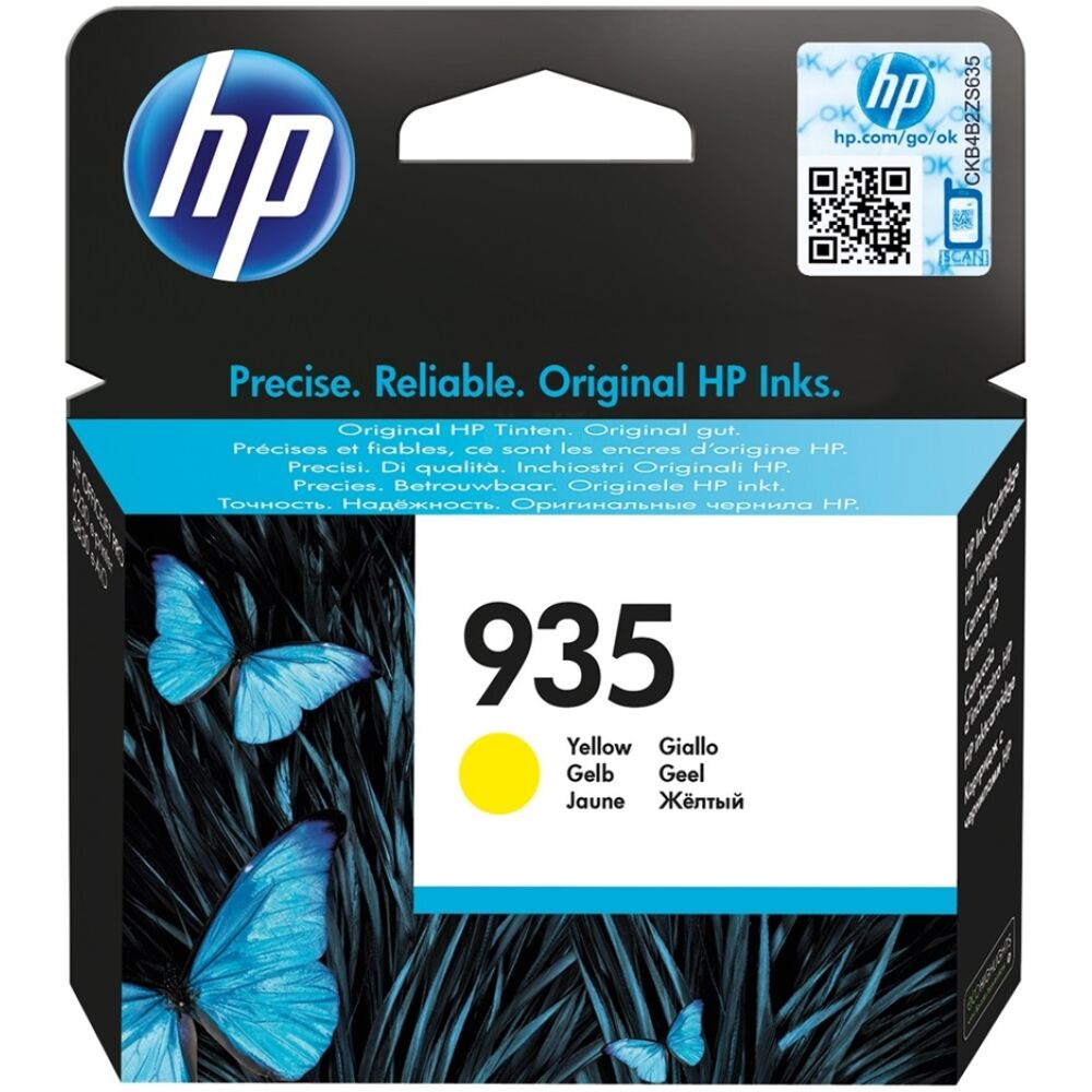 HP Μελάνι Inkjet No.935 Yellow (C2P22AE) (HPC2P22AE)