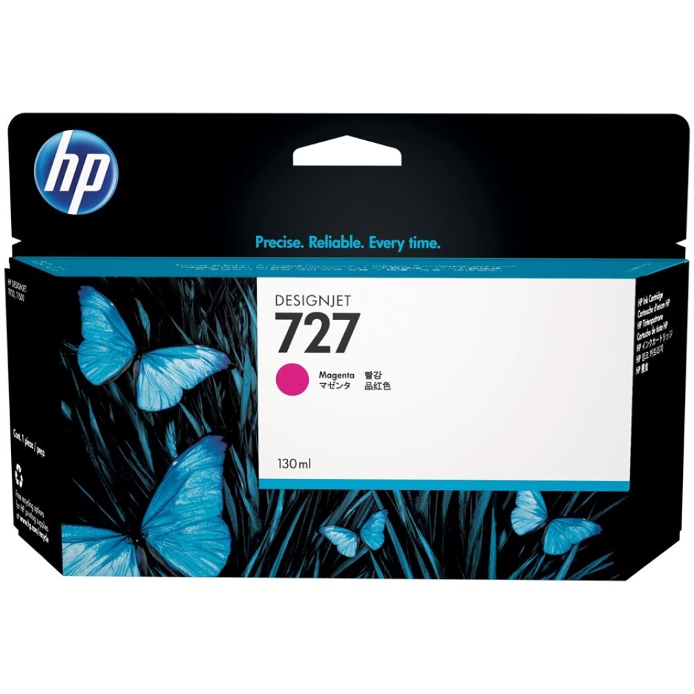 HP Μελάνι Inkjet No.727 Magenta (130ml) (B3P20A)