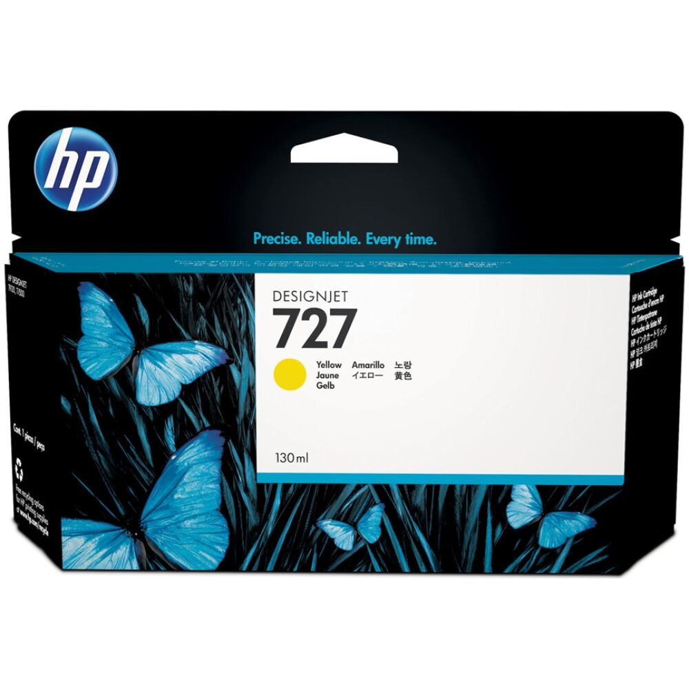 HP Μελάνι Inkjet No.727 Yellow (130ml) (B3P21A)