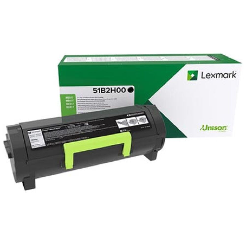 LEXMARK MS/MX417/517/617 TONER BLACK HC  8.5K (51B2H00) (LEX51B2H00)