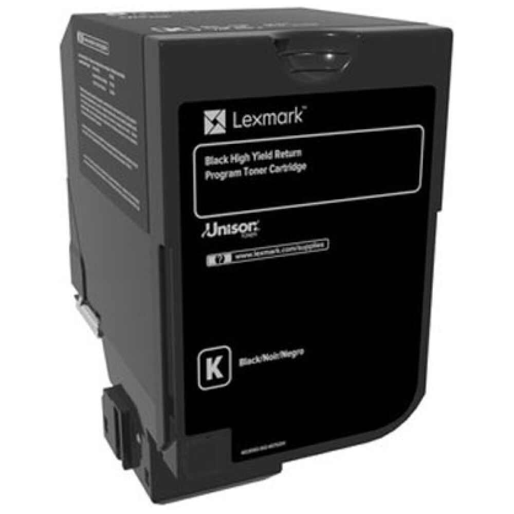 LEXMARK CS720/CS725 BLK RET. P. TONER CRTR HC (74C2HK0) (LEX74C2HK0)