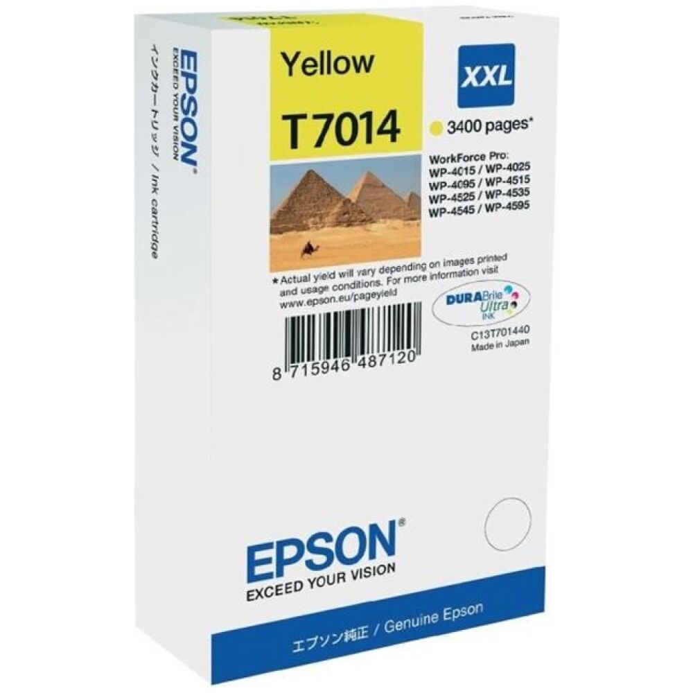 Epson Μελάνι Inkjet T7014 XXL Yellow (T701440) (EPST701440)