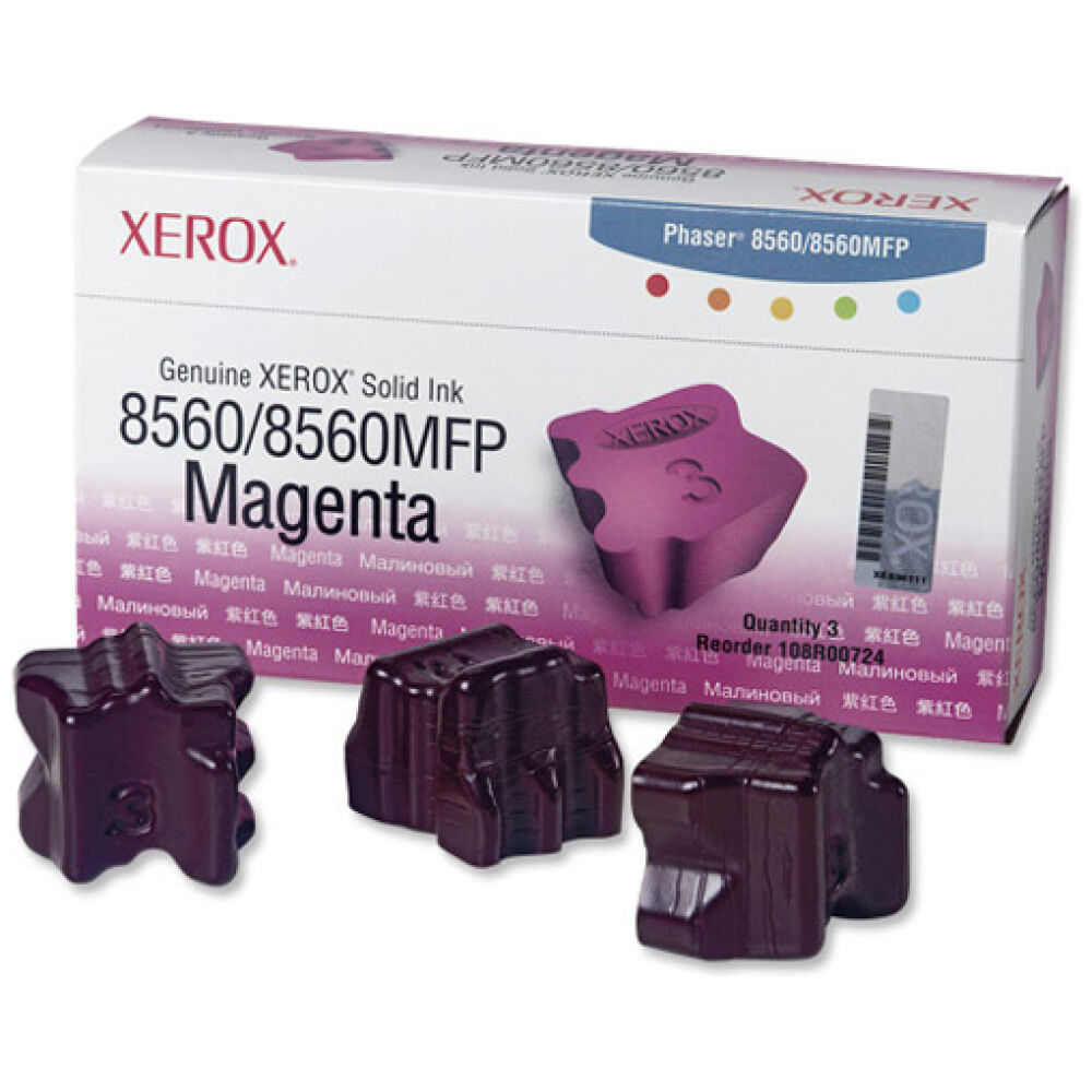 XEROX PHASER 8560 MAGEN ColorStix-3pk (108R00724)