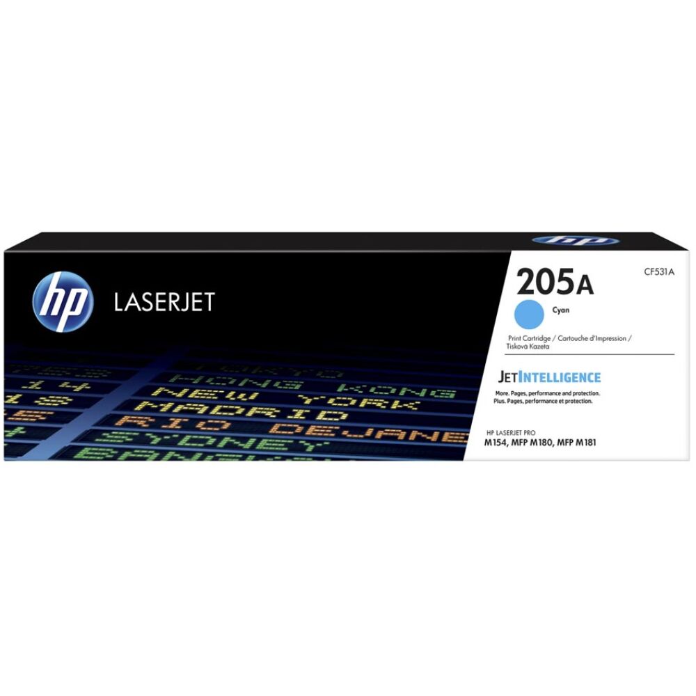 HP 205A LaserJet Cyan Toner (900k) (CF531A) (HPCF531A)