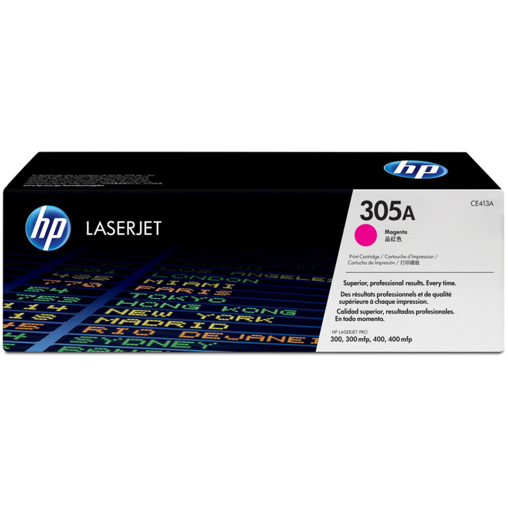 HP LaserJet PRO 300/400 305A Magenta Toner (CE413A) (HPCE413A)