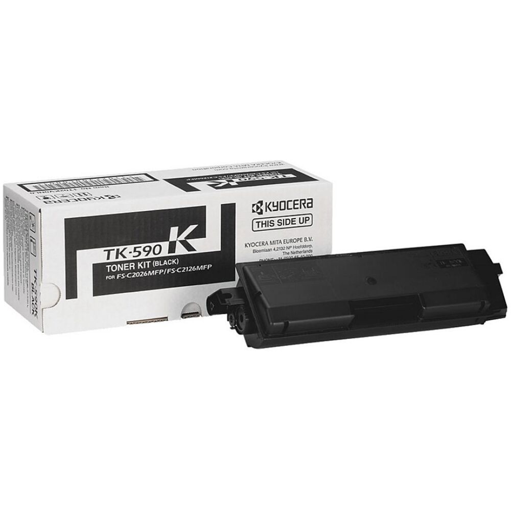 KYOCERA FS-C2026/ECOSYS P6026CDN/M6026CDN/M6526CDN/M6026CIDN/M6526CIDN/ BLACK TONER (7.2k) (TK-590K) (KYOTK590BK)