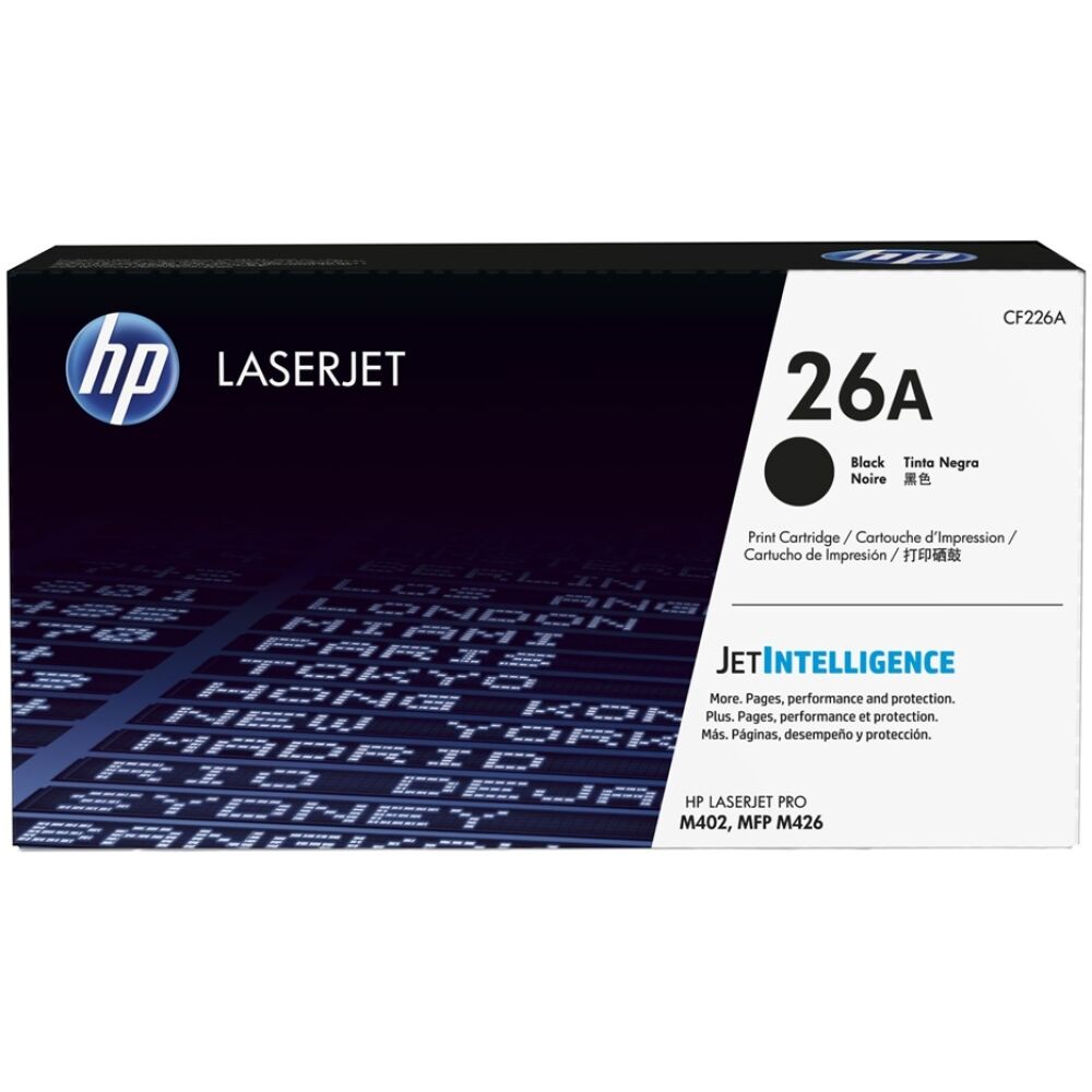 Toner Hp CF226A Black (3.1k) (CF226A) (HPCF226A)