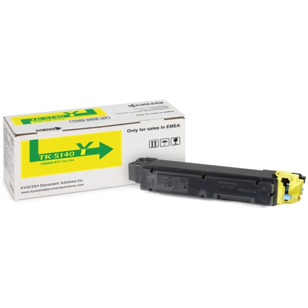 KYOCERA ECOSYS M6030/M6530/P6130 TNR YELLOW (5k) (TK-5140Y) (KYOTK5140Y)
