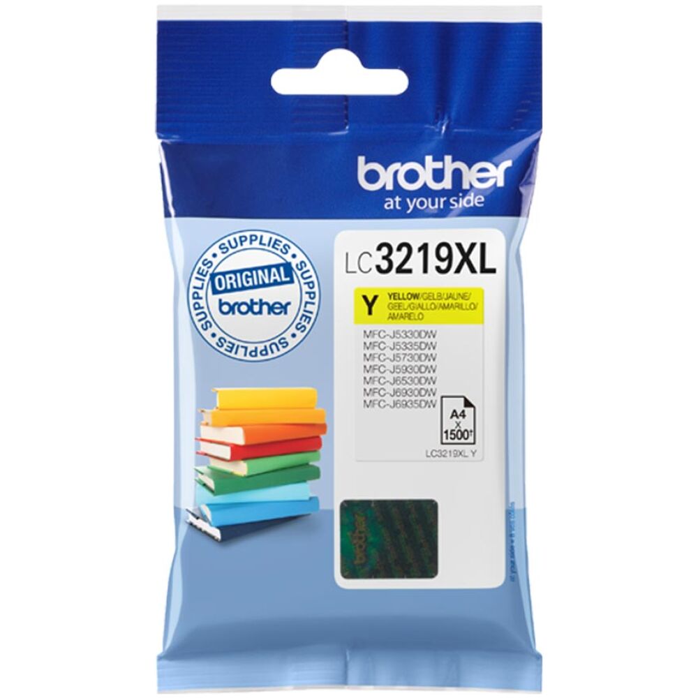 Brother Μελάνι Inkjet LC-3219XLY Yellow HC (LC-3219XLY) (BRO-LC-3219XLY)