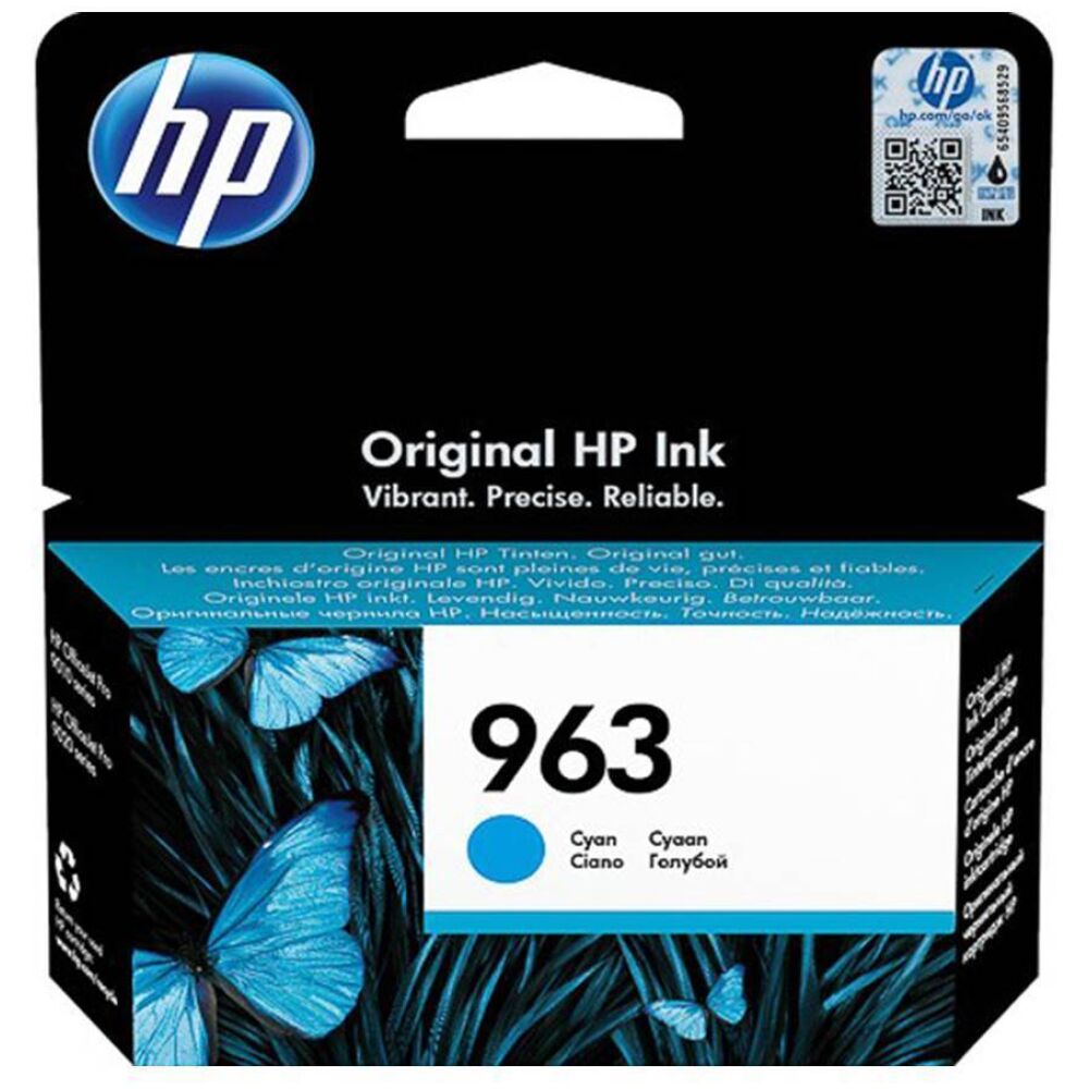 HP Μελάνι Inkjet No.963 Cyan (3JA23AE) (HP3JA23AE)