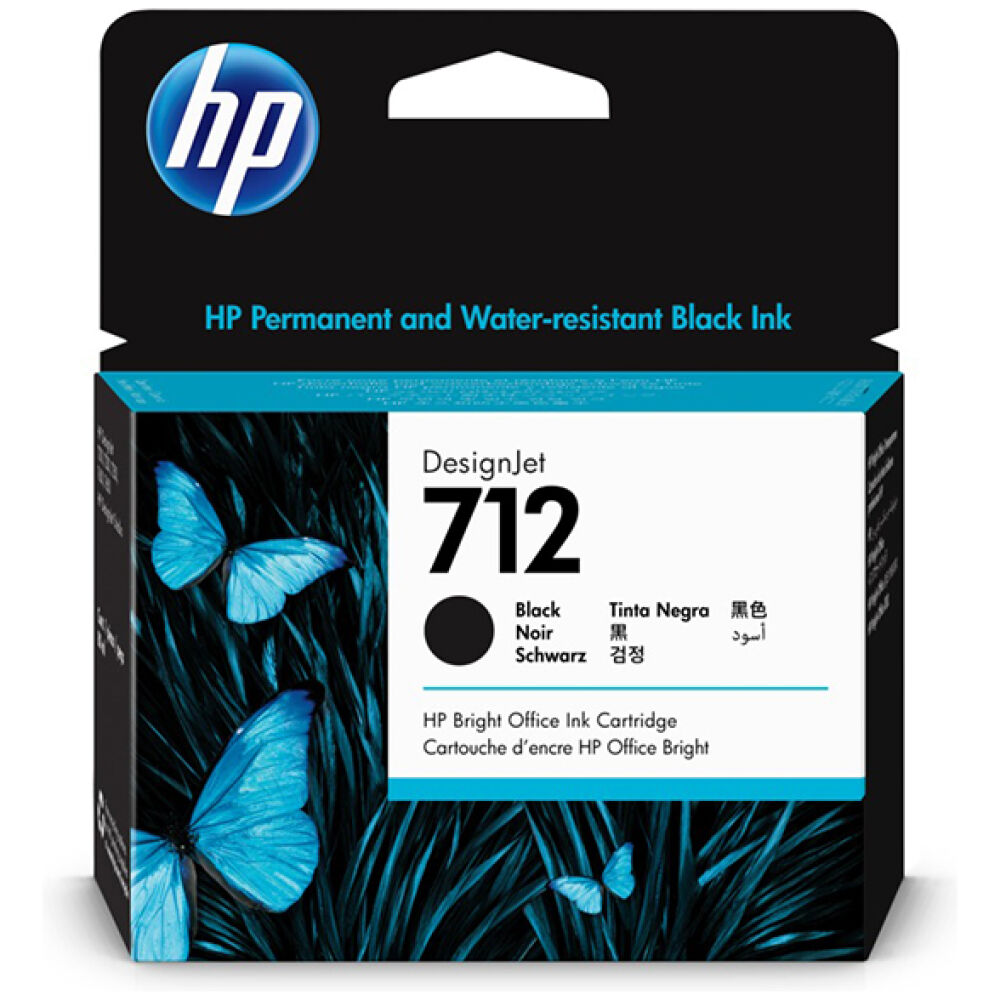 HP Μελάνι Inkjet No.712XL Black (3ED71A) (HP3ED71A)