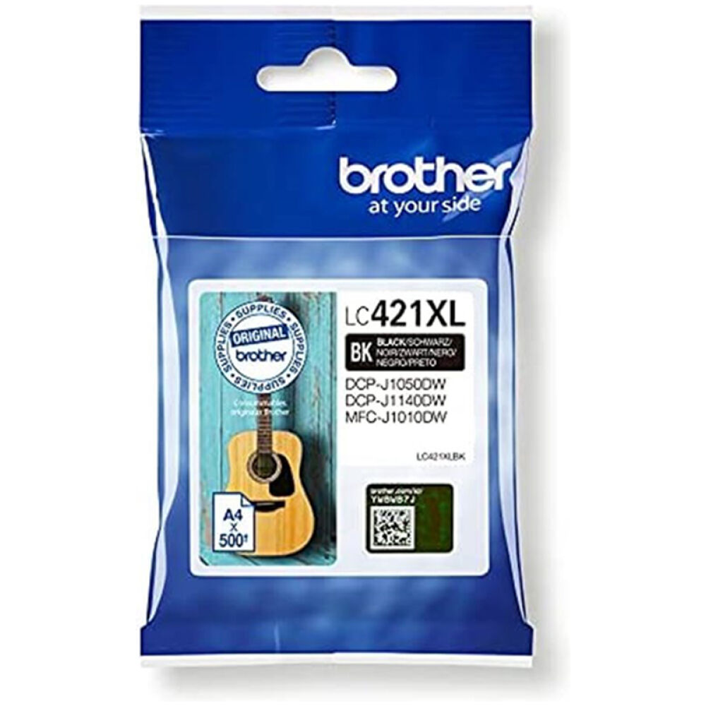 Brother Μελάνι Inkjet LC-421 BlackXL (LC421XLBK) (BRO-LC-421XLBK)