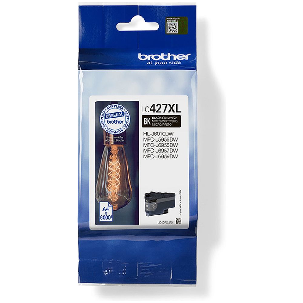 Brother Μελάνι Inkjet LC427XLBK Black (LC427XLBK) (BRO-LC-427XLBK)