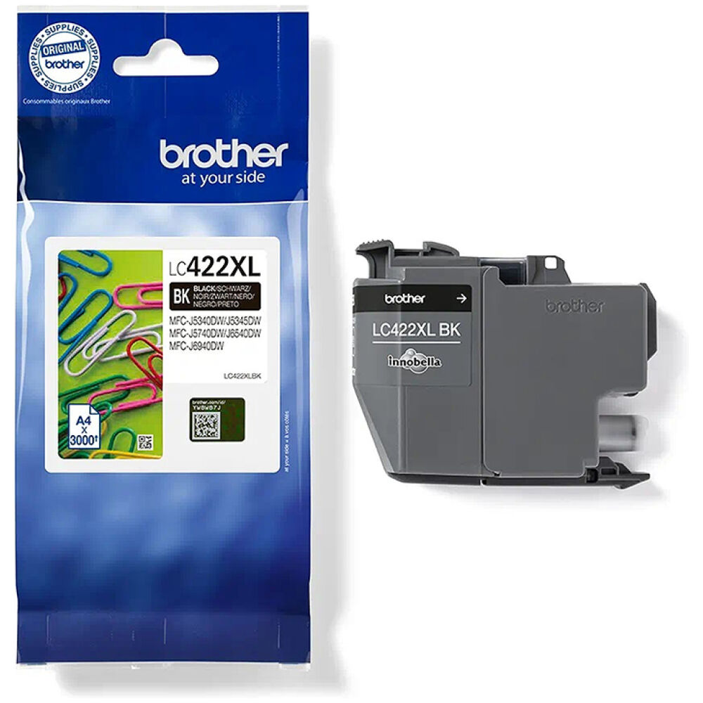 Brother Μελάνι Inkjet LC Black Cartridge (LC422XLBK) (BROLC422XLBK)