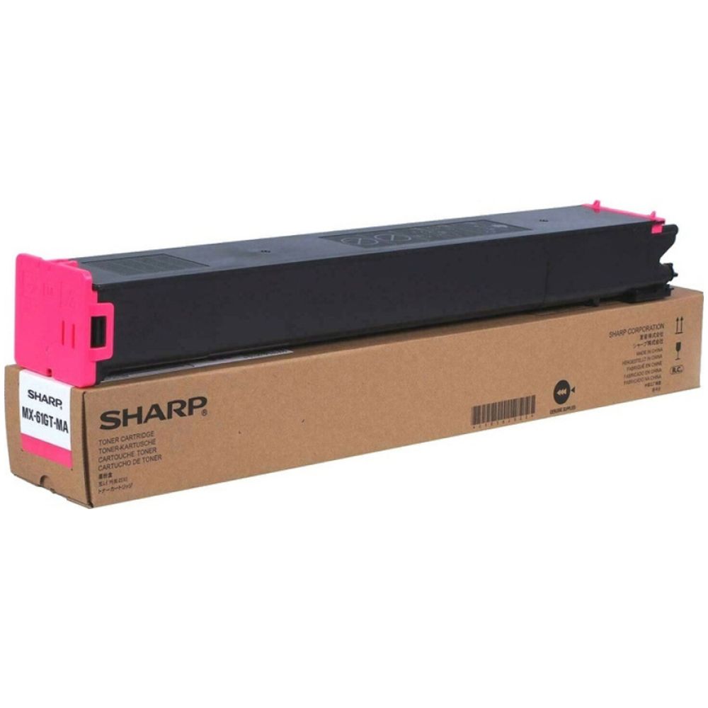 Sharp toner cartridge high capacity magenta  for use in Sharp MX-2630 N/ -2651/ -3061 and -3571 (MX61GTMA) (SHAMX61GTMA)