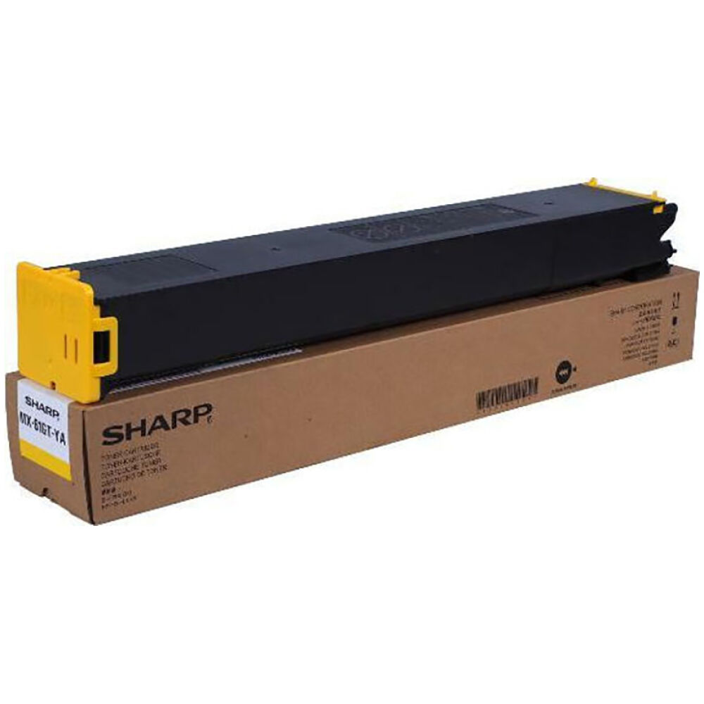 Sharp toner cartridge high capacity yellow  for use in Sharp MX-2630 N/ -2651/ -3061 and -3571 (MX61GTYA) (SHAMX61GTYA)