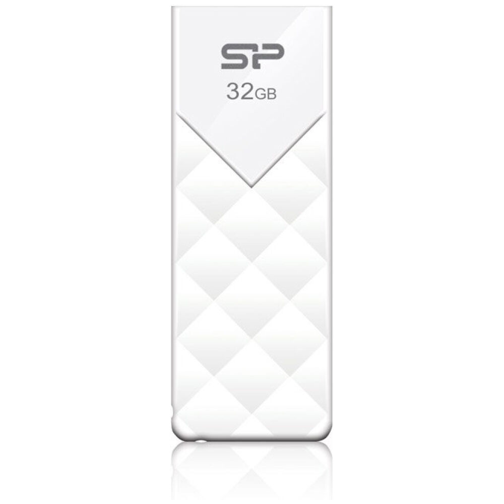 SILICON POWER USB Flash Ultima U03, 32GB, USB 2.0, λευκό