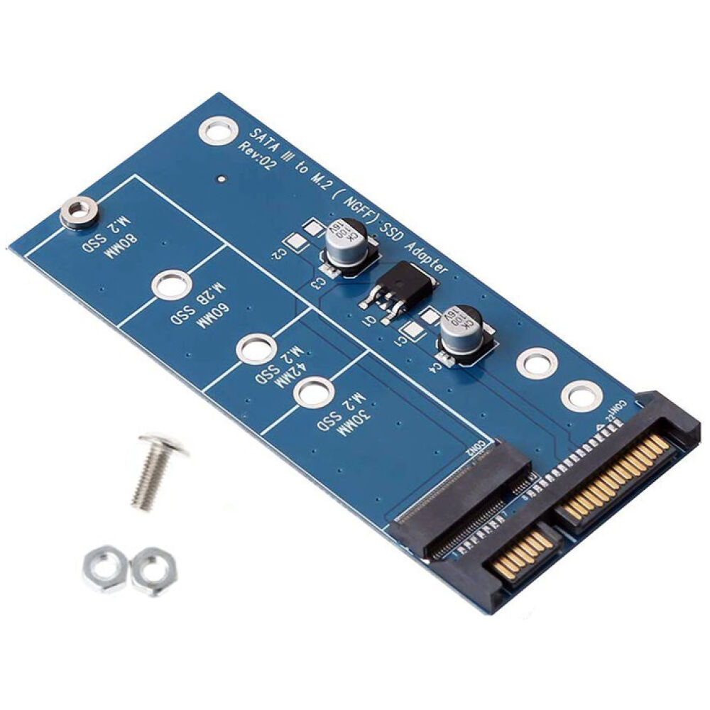 POWERTECH Converter SATA 22pin σε M.2 SSD TOOL-0019, 2230/2242/2260/2280