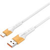 LDNIO καλώδιο USB-C σε USB LS801, 30W, 1m, λευκό