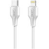 LDNIO καλώδιο Lightning σε USB-C LC122I, 30W PD, 2m, λευκό