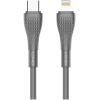 LDNIO καλώδιο Lightning σε USB-C LC671I, 30W PD, 1m, γκρι
