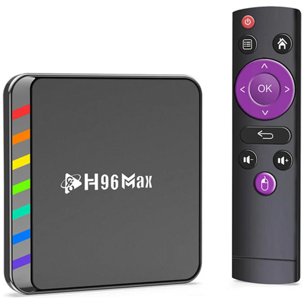 H96 TV Box Μax W2, 8K, S905W2, 4/32GB, WiFi 6, Bluetooth, Android 11
