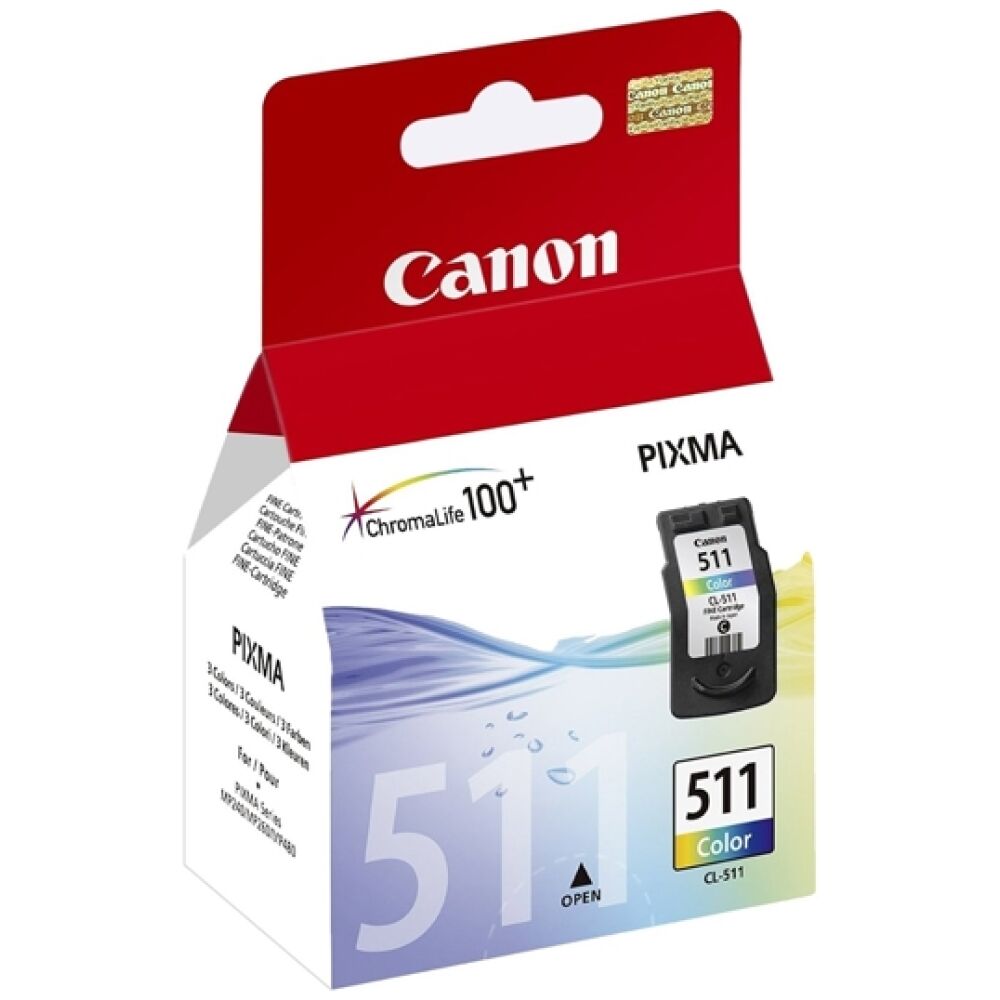 Canon Μελάνι Inkjet CL-511 Colour (2972B001)