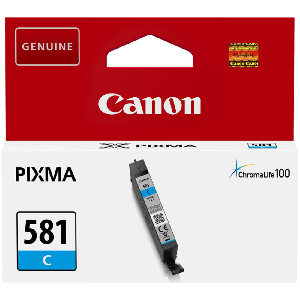 Canon Μελάνι Inkjet CLI-581C Cyan (2103C001)