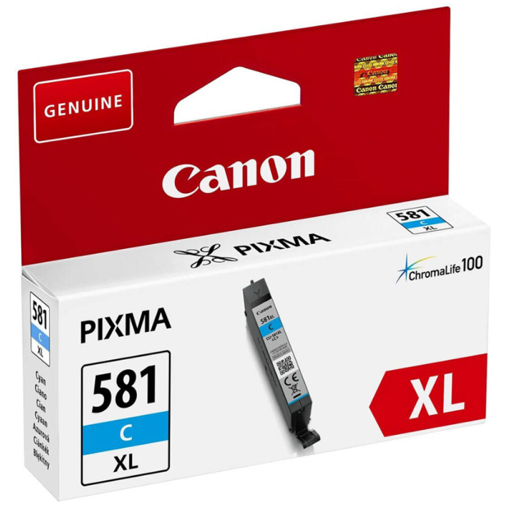 Canon Μελάνι Inkjet CLI-581CXL Cyan (2049C001)