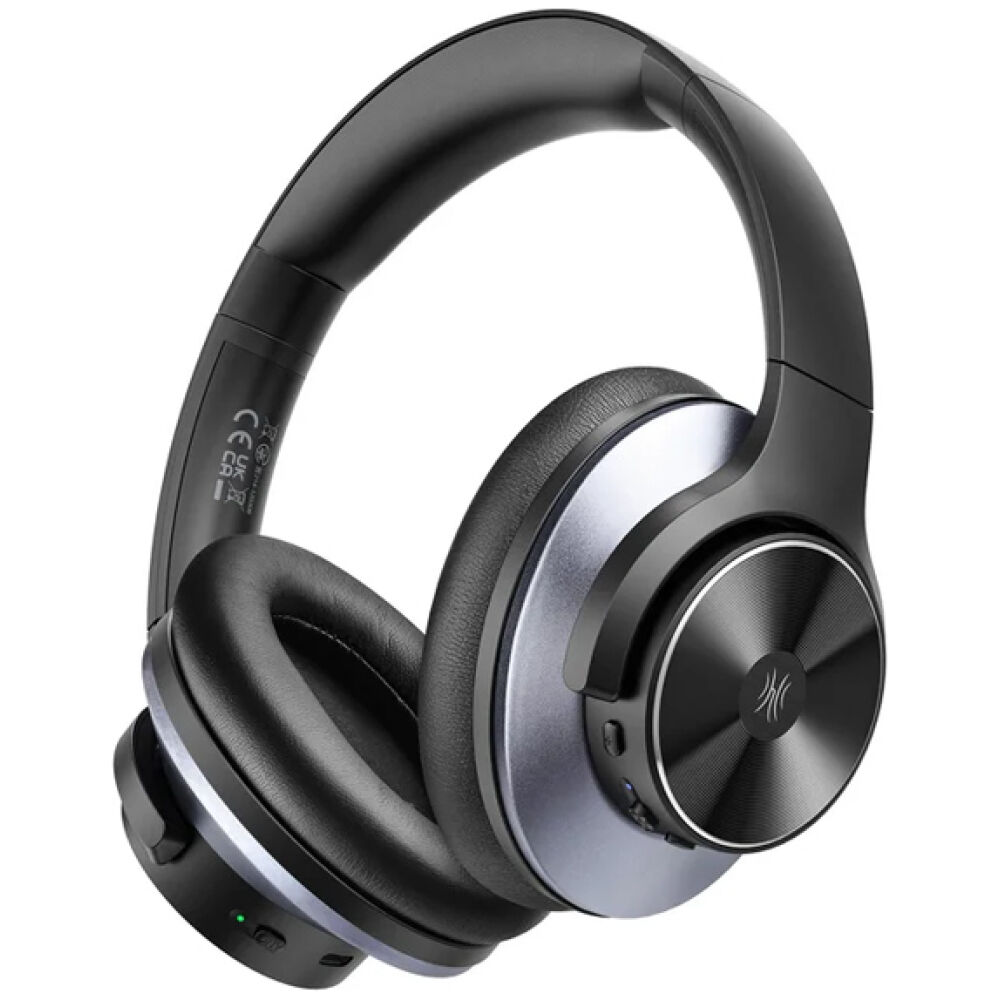 ONEΟDIO headphones A10, ενσύρματα & ασύρματα, Hi-Res ANC, 40mm, μαύρο