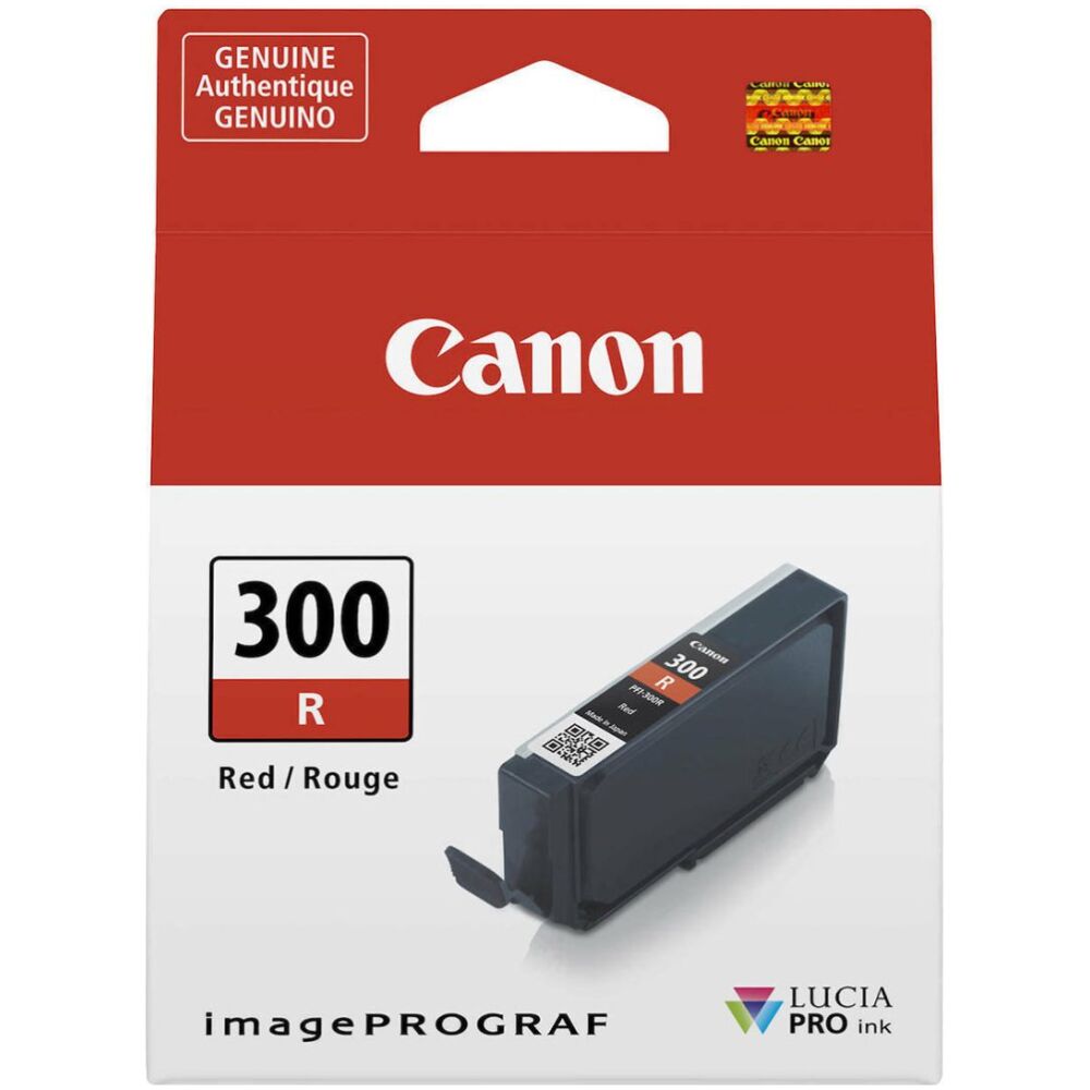 Canon PFI-300 Μελάνι Εκτυπωτή InkJet Κόκκινο (4199C001)