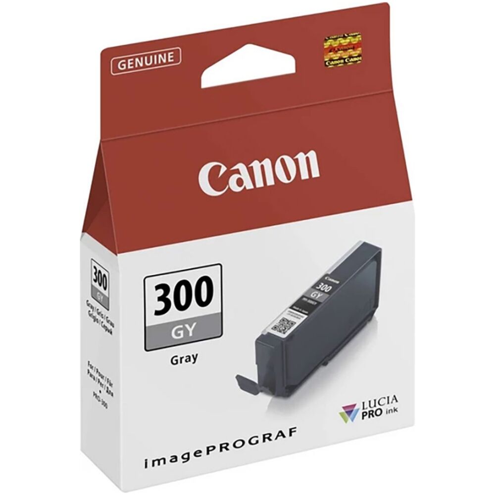 Canon PFI-300 Μελάνι Εκτυπωτή InkJet Γκρι (4200C001)