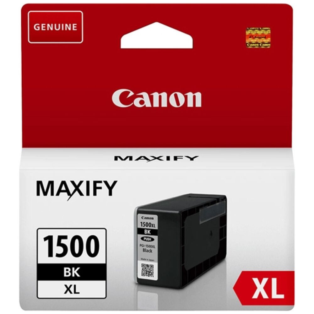 Canon Μελάνι Inkjet PGI-1500BK XL Black (9182B001)