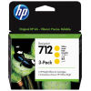 HP Μελάνι Inkjet No.712 Yellow 3-Pack (3ED79A) (HP3ED79A)