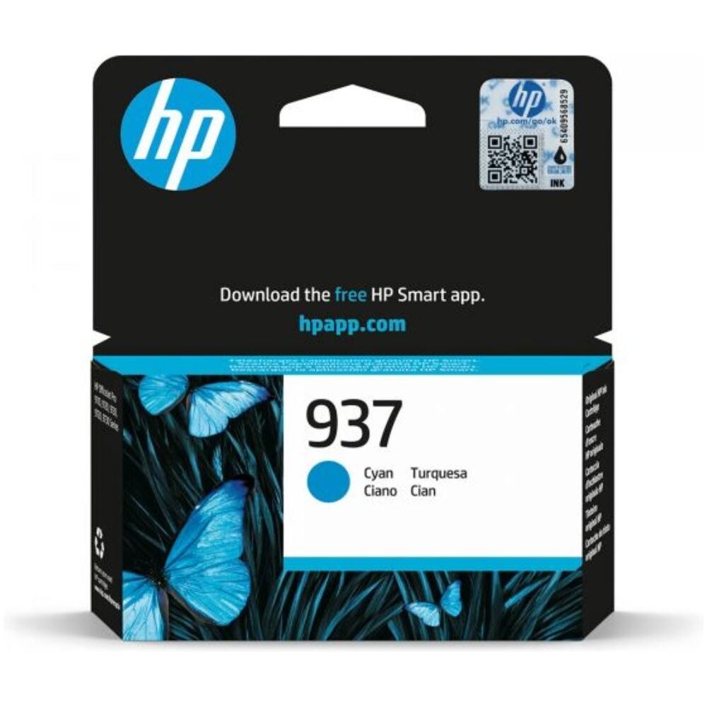 HP Μελάνι Inkjet No.937 Cyan (4S6W2NE)