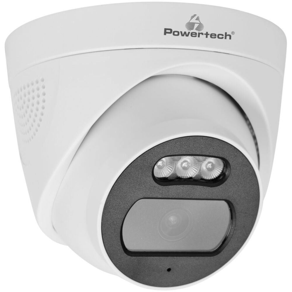POWERTECH IP κάμερα PT-1237 με μικρόφωνο, 3.6mm, 4MP, PoE, IR 25m
