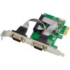 POWERTECH κάρτα επέκτασης PCIe σε 2x RS232 ST37, 115.2Kbps