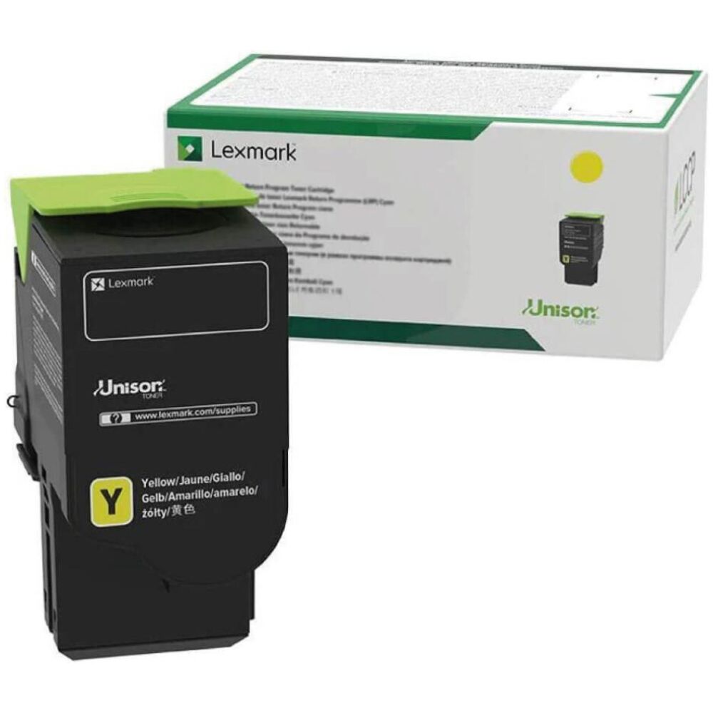 LEXMARK CS531/CS632/CX532/CX635 TONER CRTR YELLOW 2k (75M20Y0) (LEX75M20Y0)