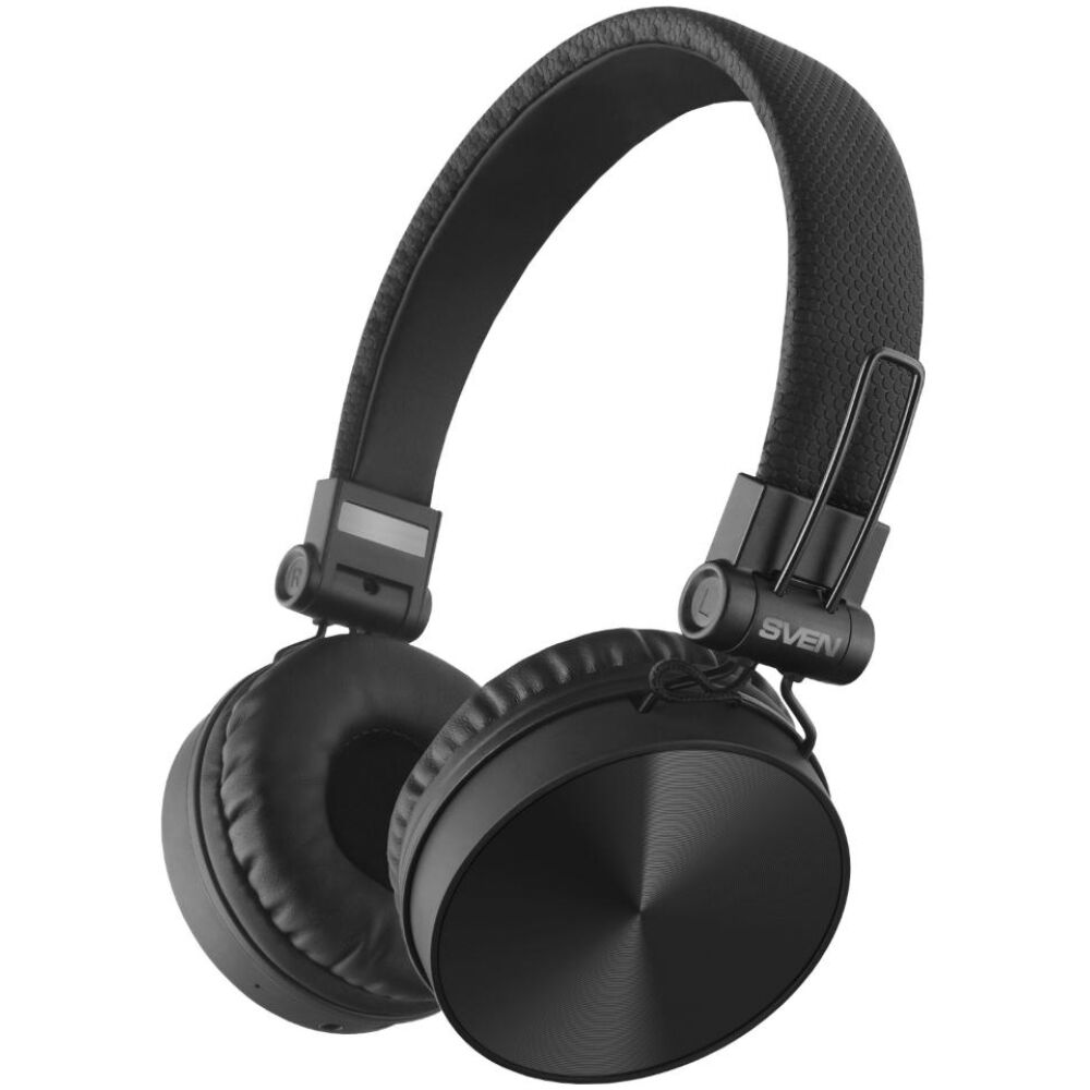 Sven Wireless Stereo Headphones With Microphone AP-B500MV Black Bluetooth